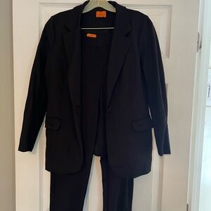 Black Suit Pants and Blazer Set Women’s Size 8
